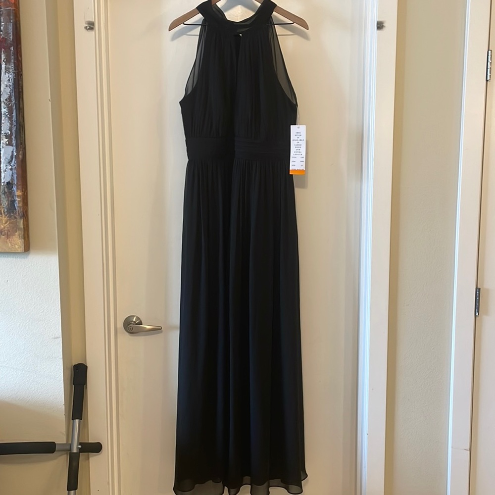 Bill Levkoff Black Bridesmaid’s  Dress